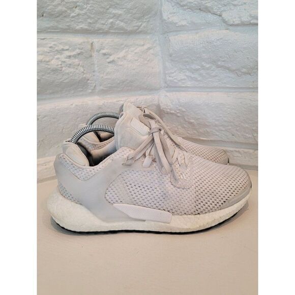 Adidas Alphatorsion BOOST Running Shoes Triple White FV6166 Men's Size US 7 - Picture 1 of 8